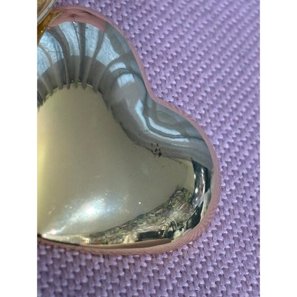 Heaven Mayhem Amour Earrings in Gold New Womens Heart Jewelry Clip Ons - Picture 7 of 11